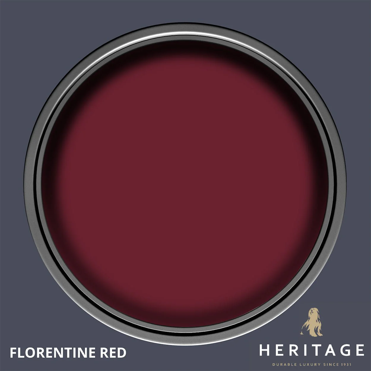 Dulux Heritage Velvet Matt Florentine Red 1L