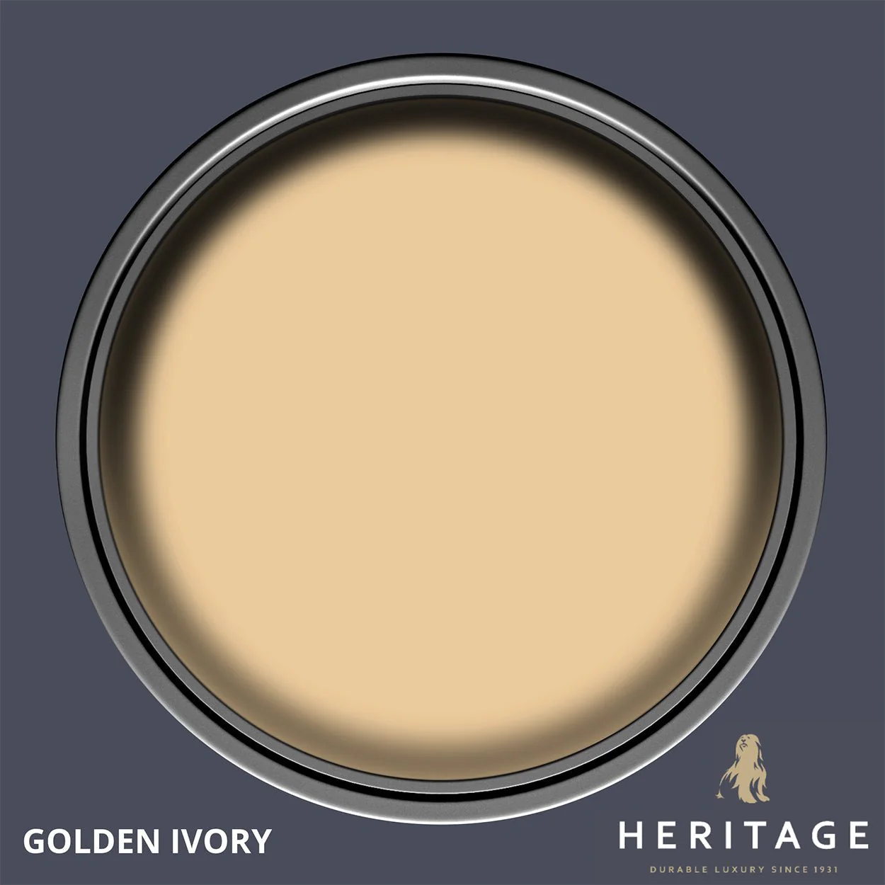 Dulux Heritage Velvet Matt Golden Ivory 1L