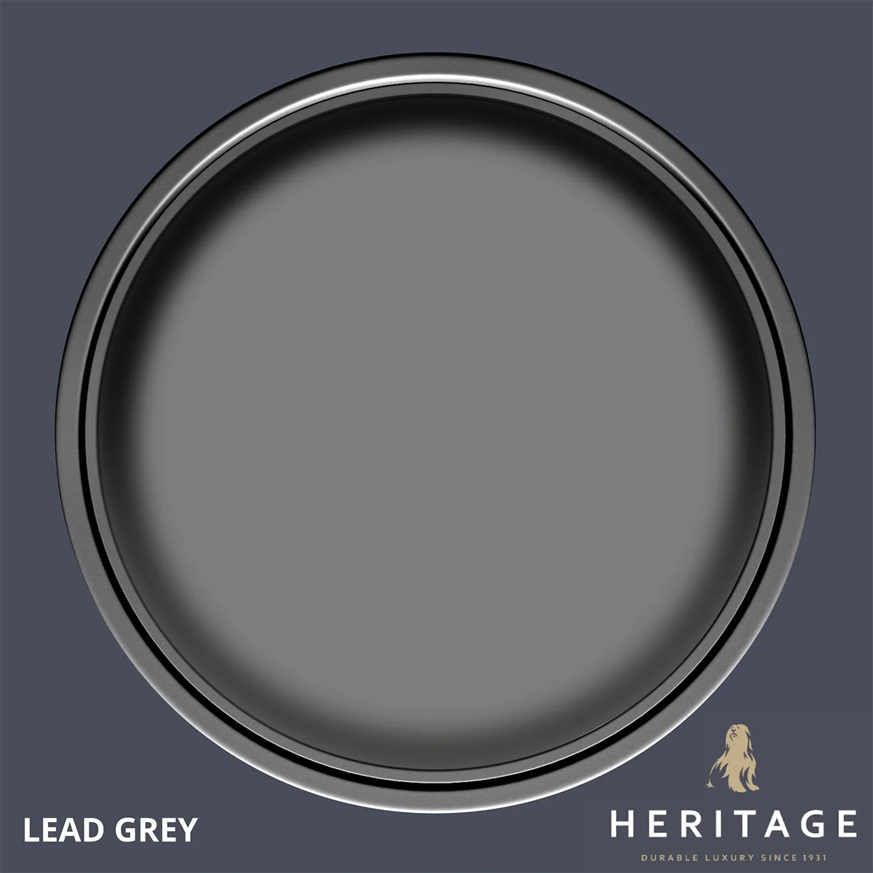 Dulux Heritage Velvet Matt Lead Grey 5L