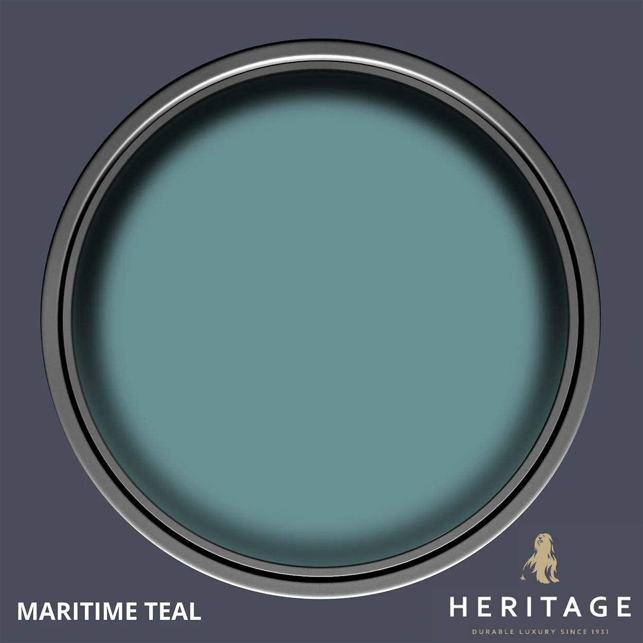 Dulux Heritage Velvet Matt Maritime Teal  5L