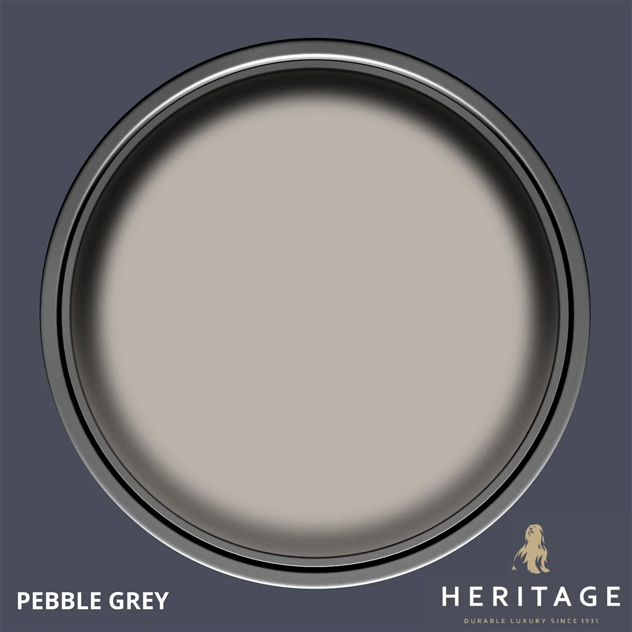 Dulux Heritage Velvet Matt Pebble Grey 1L