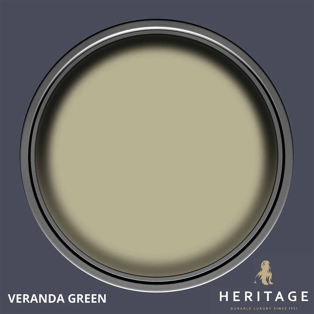 Dulux Heritage Velvet Matt Veranda Green 5L