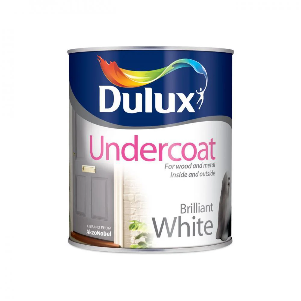 Dulux Undercoat PBW 750ml + 33% Free