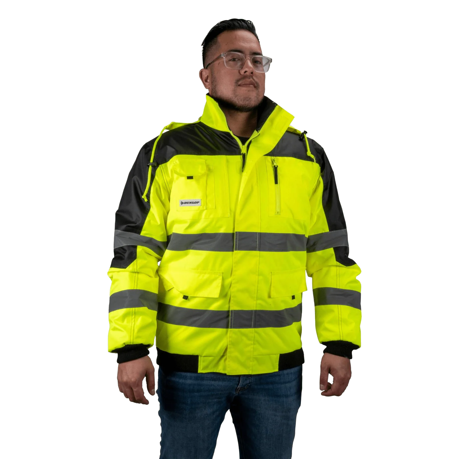 Dunlop Hi-Vis Safety Jacket Size XXL