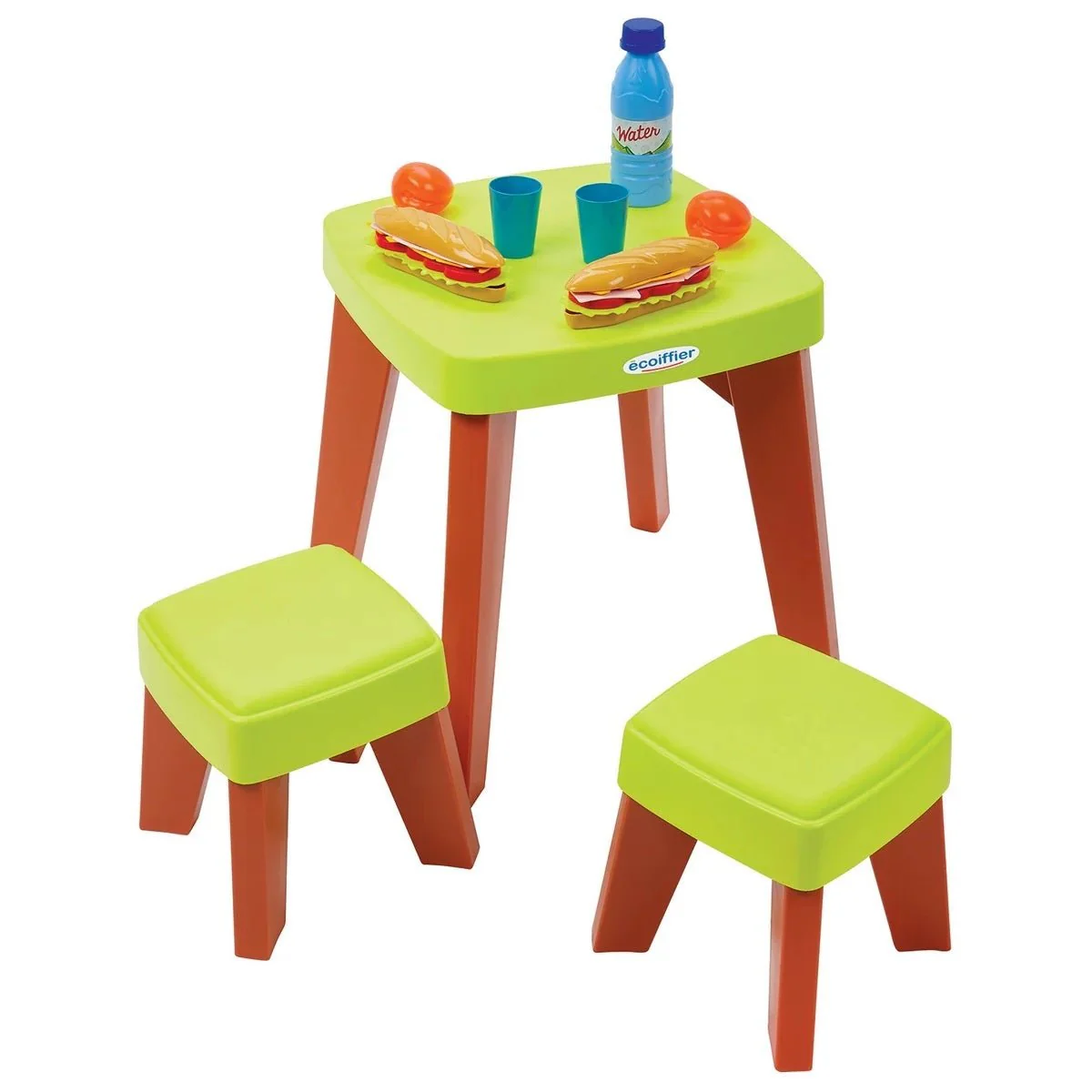 Ecoiffier Picnic Table with 2 Stools - Image 3