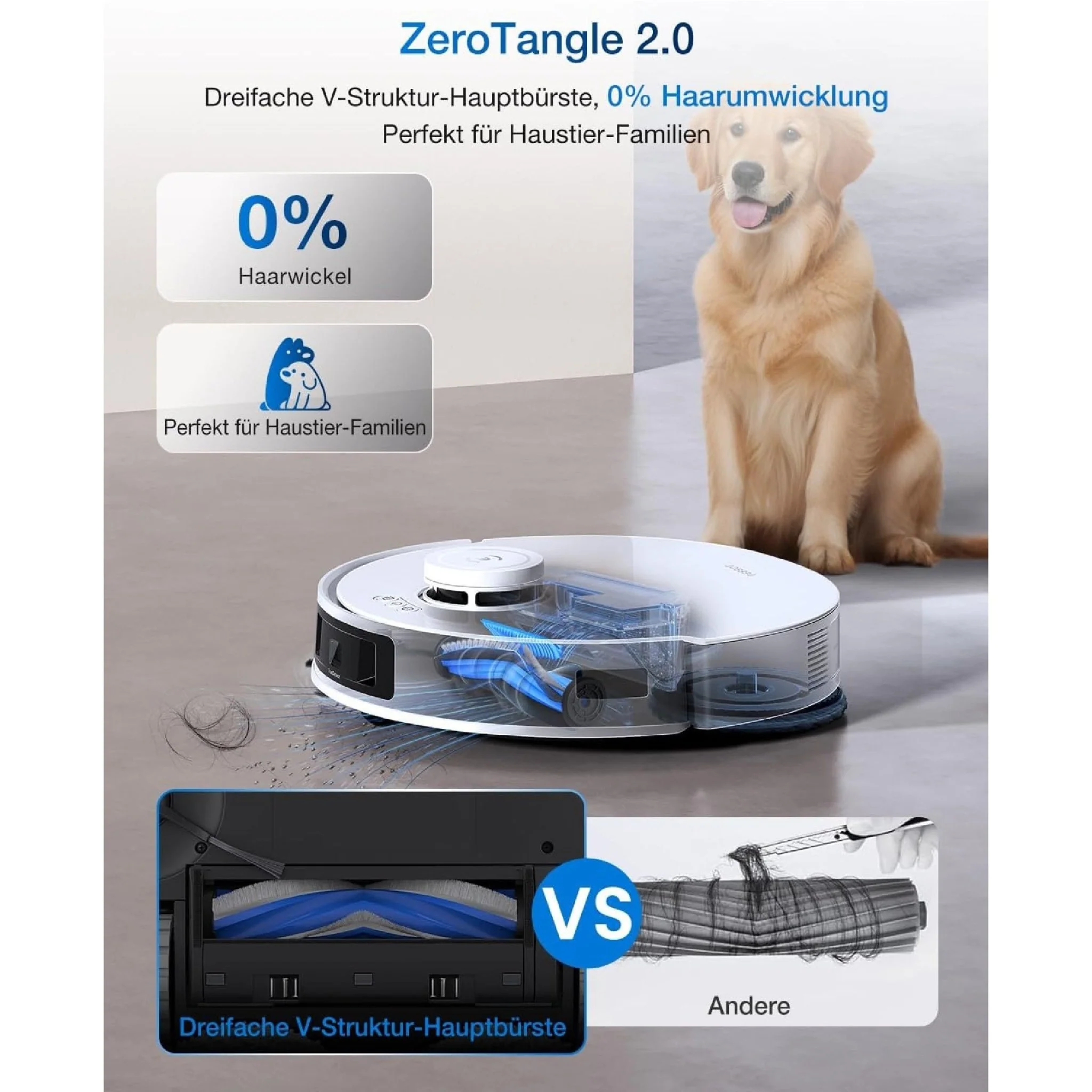 Ecovacs DEEBOT T30C PRO White Gen 2 Robot Vacuum - Image 7
