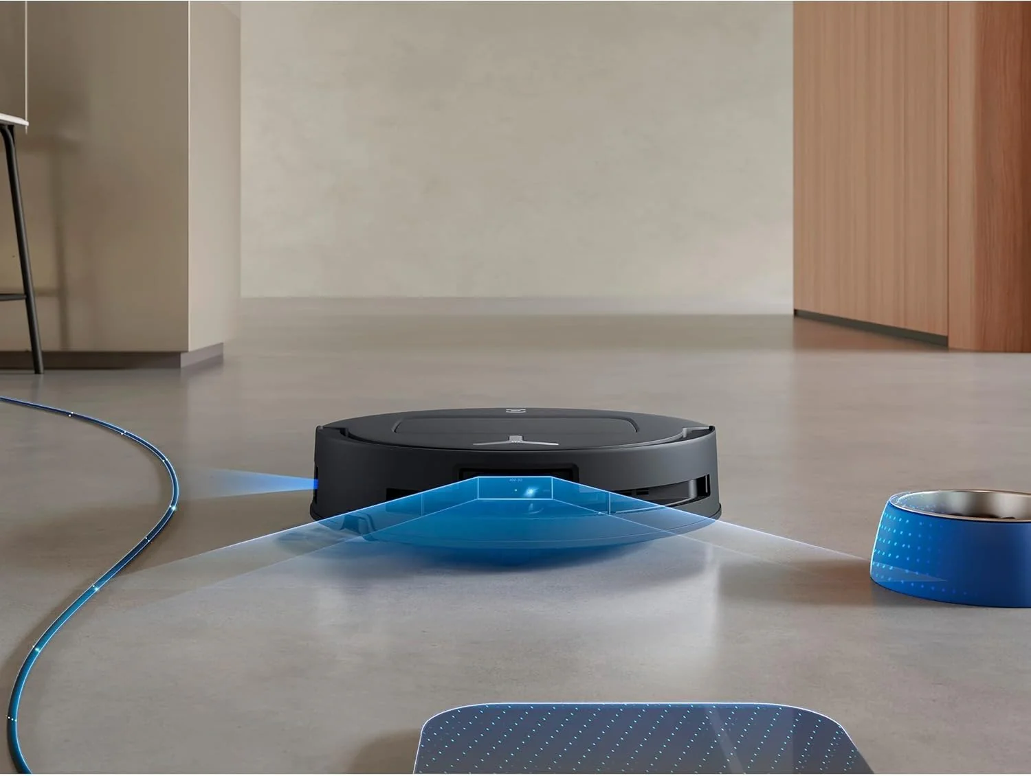 Ecovacs DEEBOT T80 OMNI Robot Vacuum & Mop – Black - Image 5