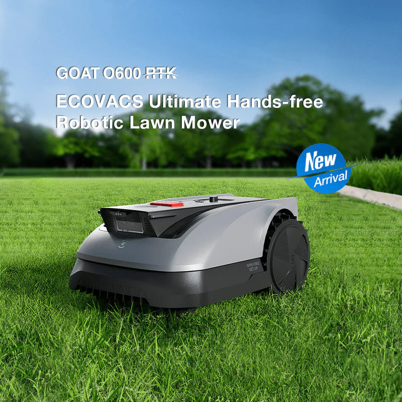 Ecovacs GOAT O600 RTK - Robotic Lawn Mower - Image 6