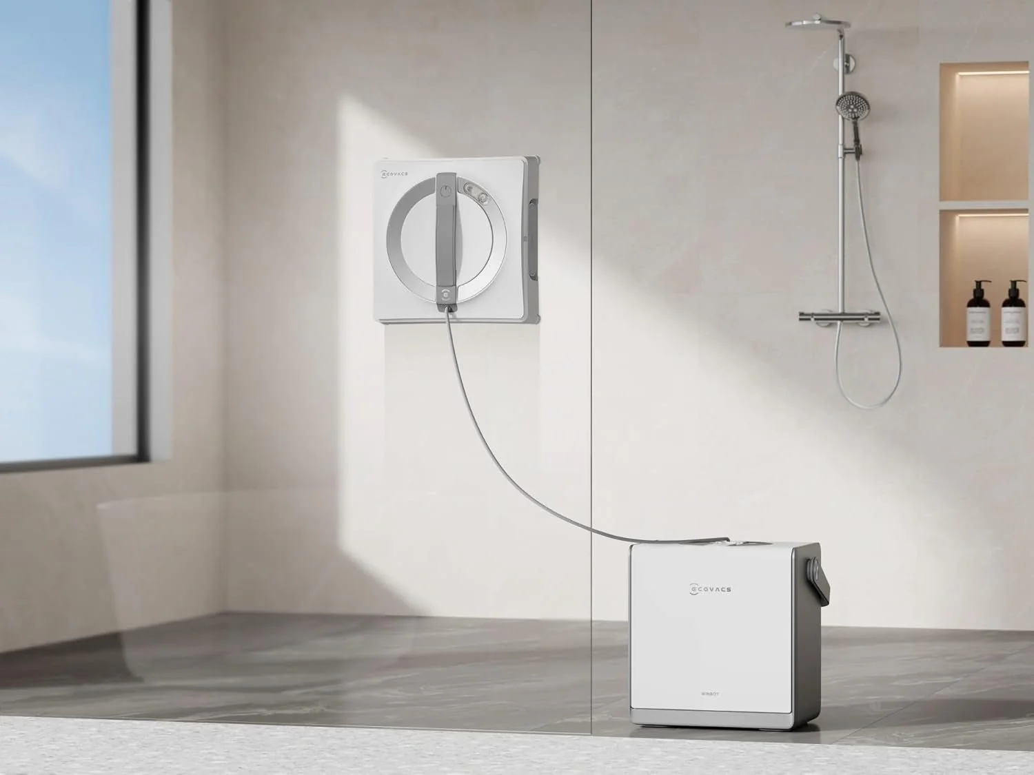 ECOVACS WINBOT W2S OMNI Robotic Window Cleaning Robot - Image 3