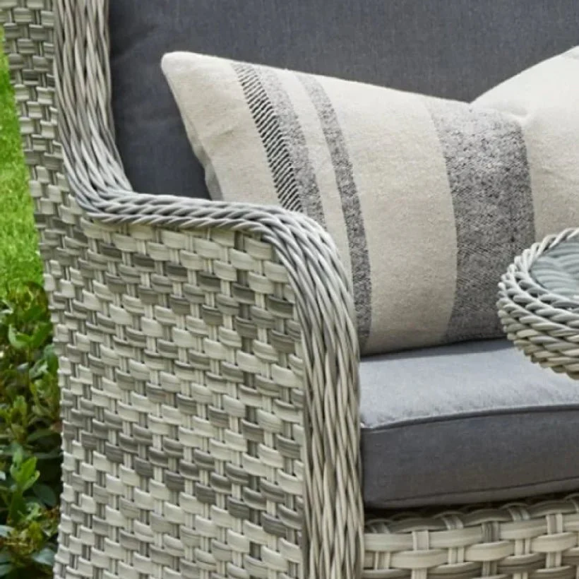 Eden Rose 8 Seater Oval Rattan Set - 2.2m - Image 3
