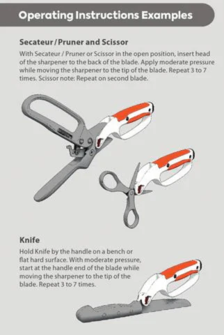 EdgeMate Pro Multi Cartridge Home & Garden Sharpener - Image 10