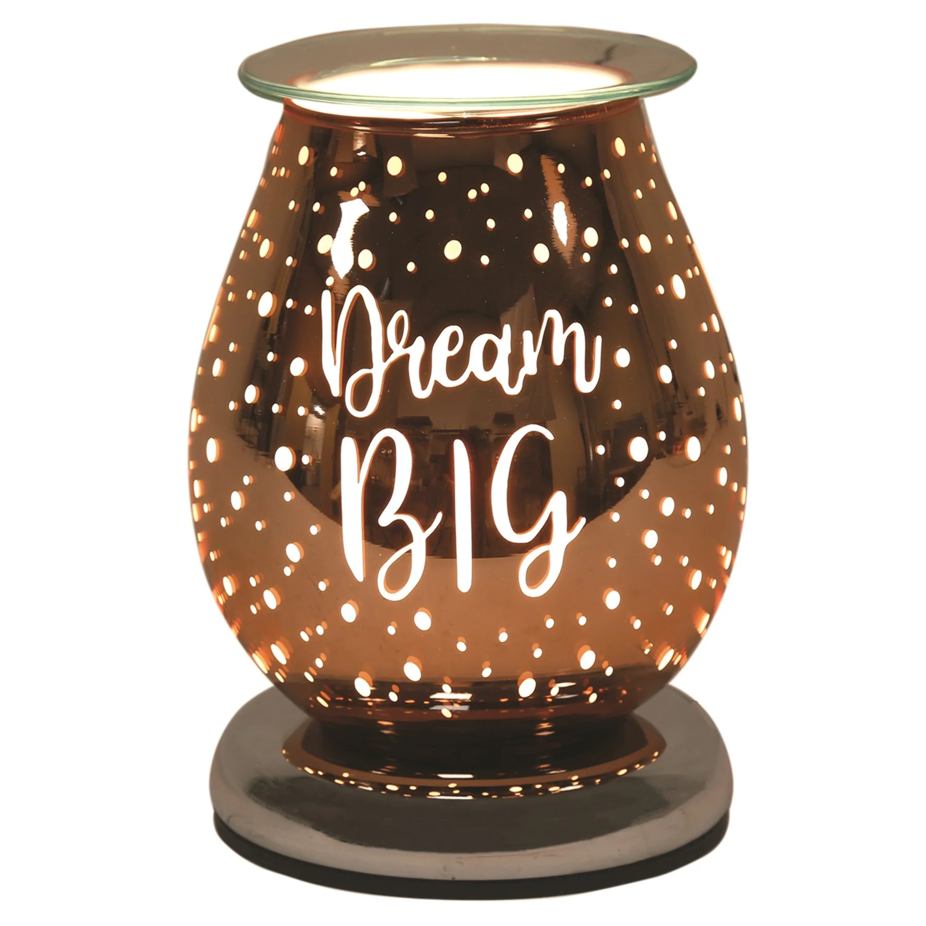 Electric Wax Melt Burner Touch – Burnt Copper Dream Big