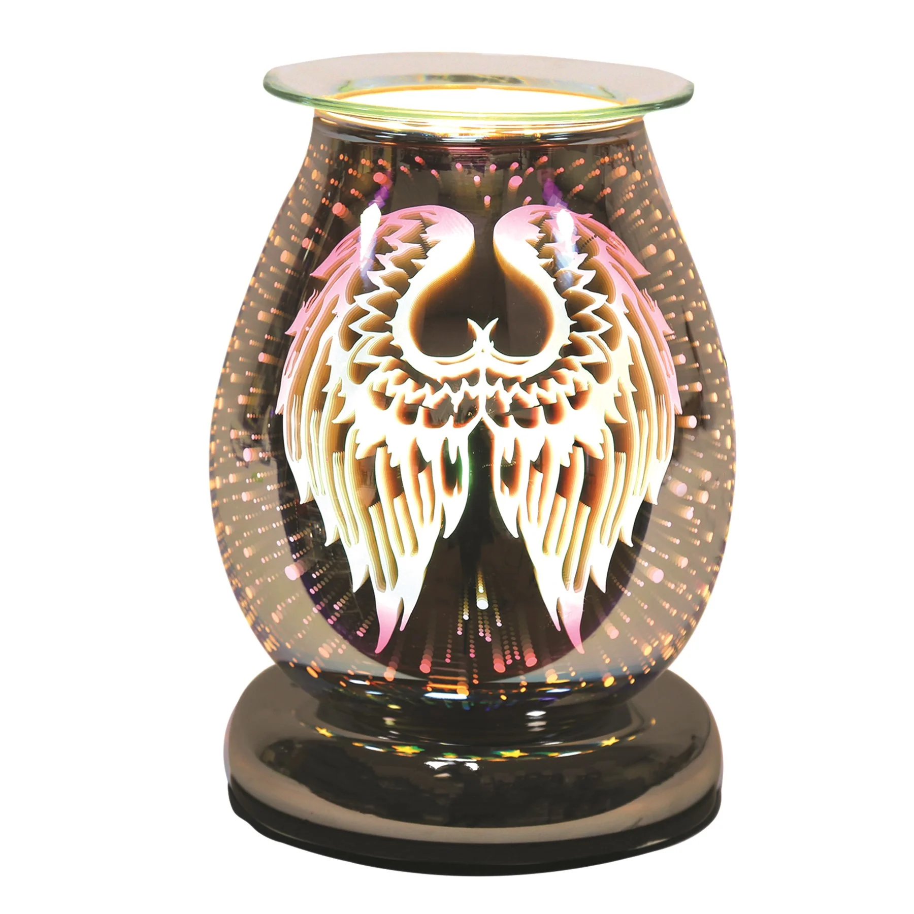 Electric Wax Melter Touch - 3D Angel Wings Oval