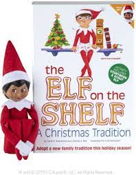 Elf On The Shelf Girl Dark Tone