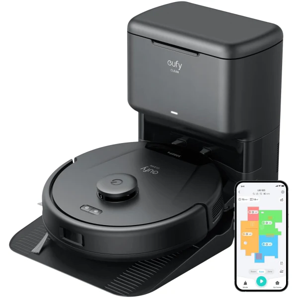 Eufy L60 Hybrid Robot Vacuum Cleaner & Mop with Self-Empty Station