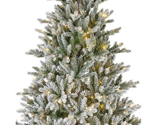 Everlands Allison Pine Snowy 430 LED Artificial Christmas Tree 210cm (7ft) - Image 4