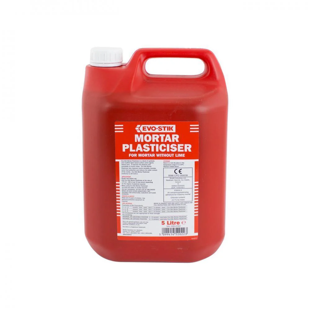Evo-Stik Mortar Plasticiser - 5 Litre - Image 2
