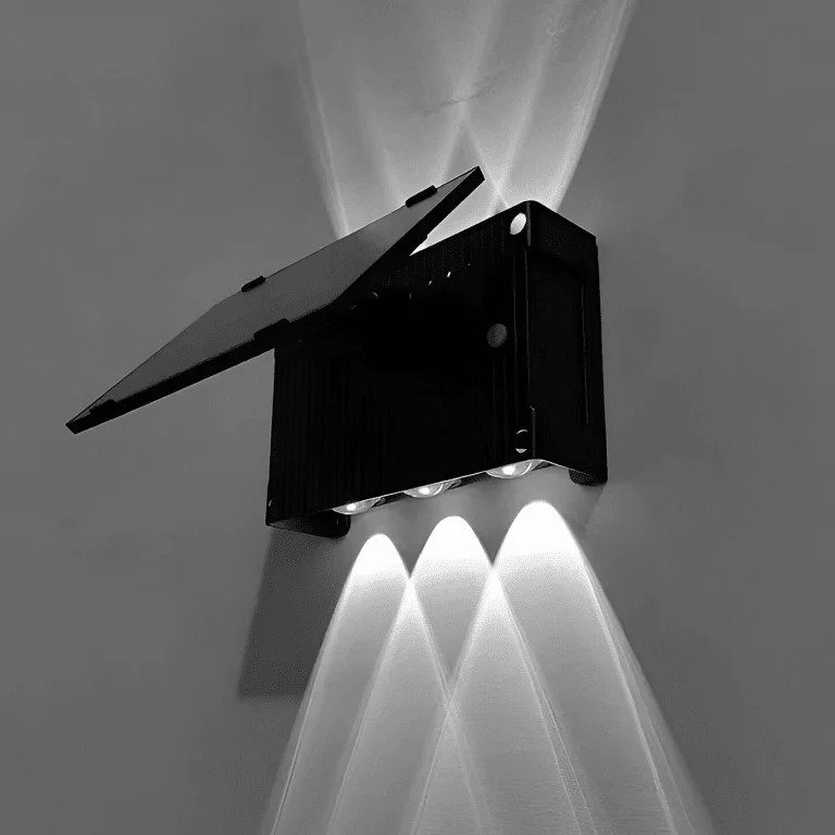 ExtraStar Modern Up and Down LED Solar Wall Light