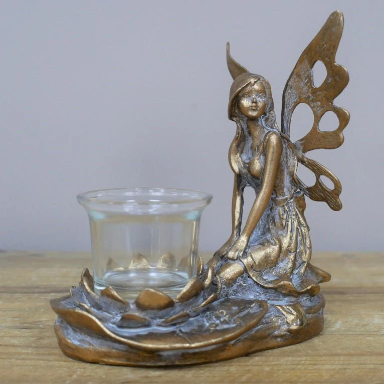 Fairy Tealight Holder 15.5cm
