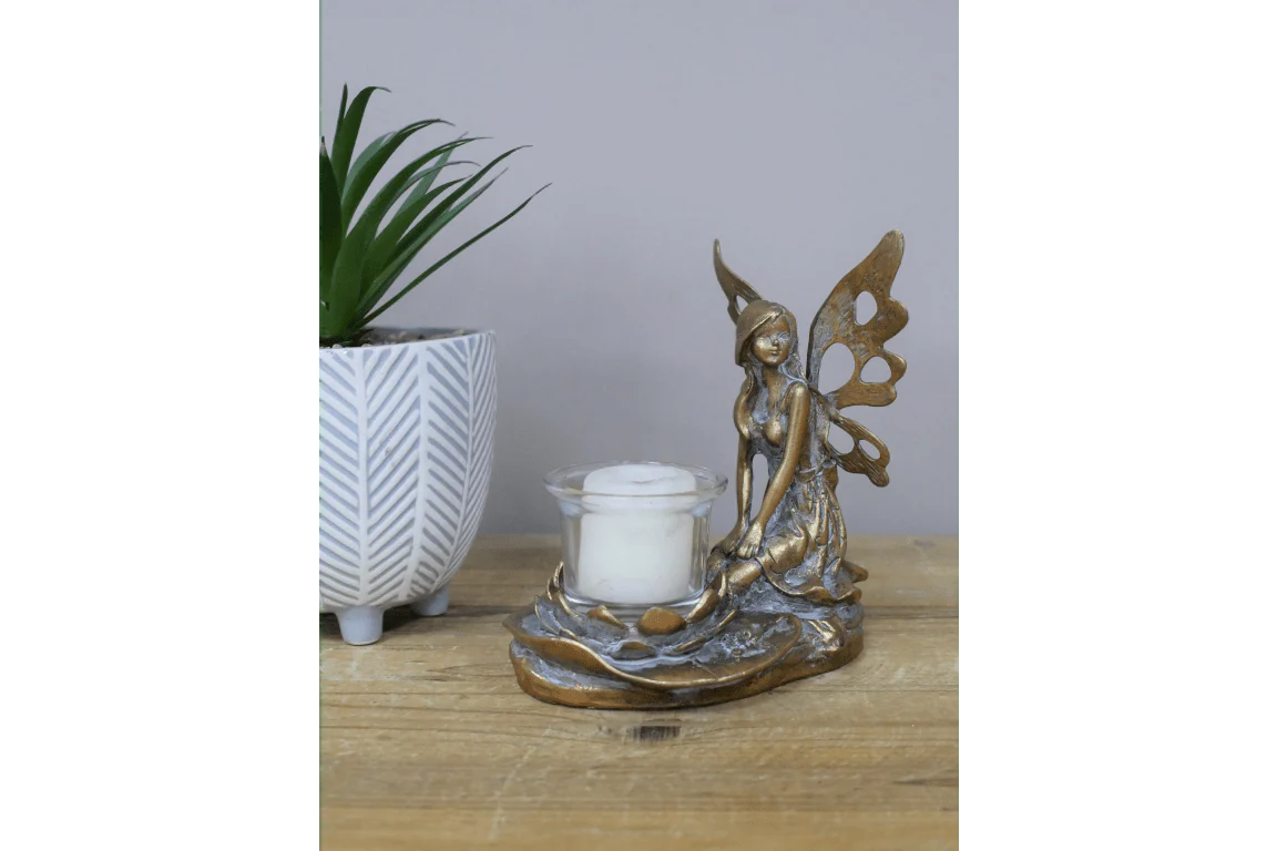 Fairy Tealight Holder 15.5cm - Image 4