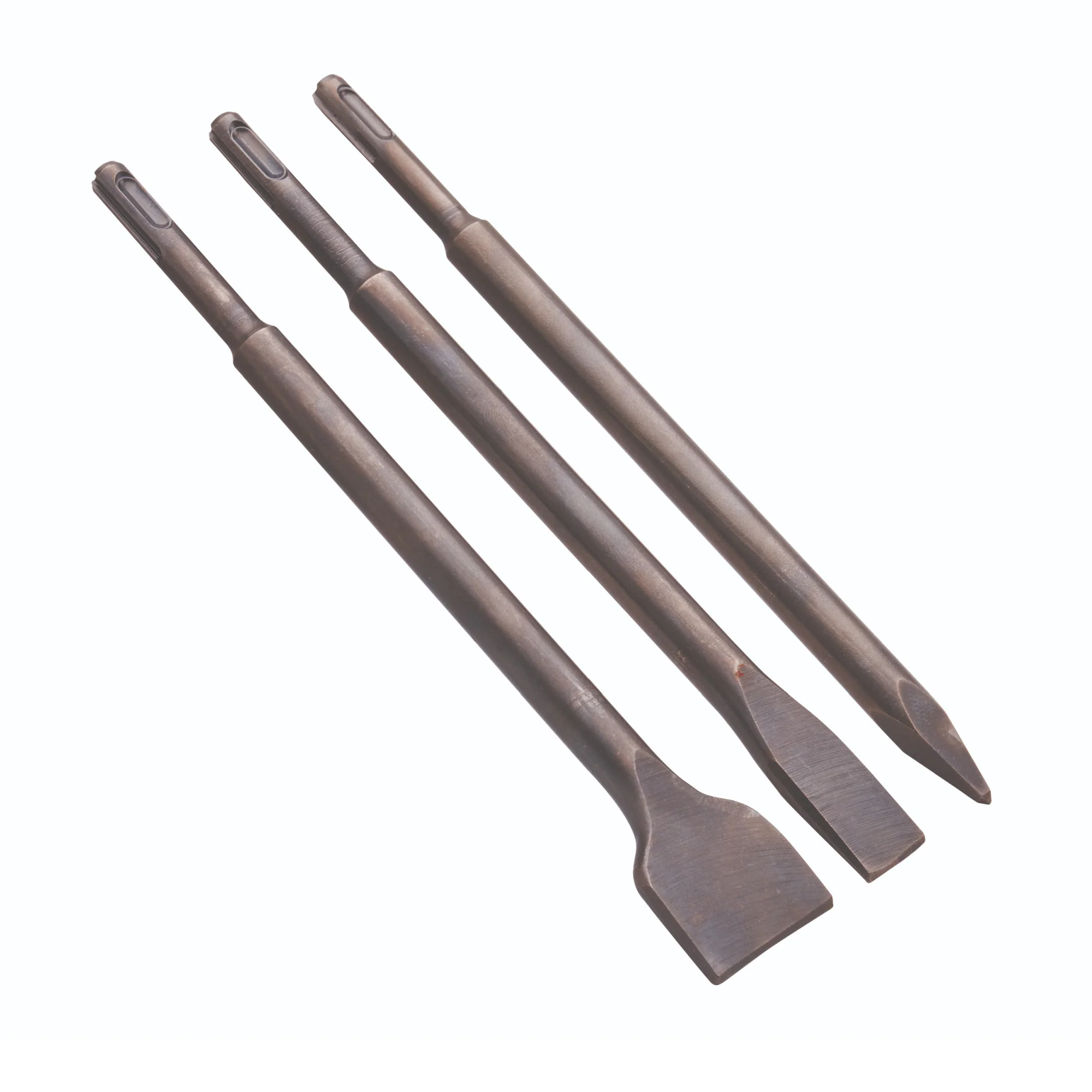 Faithfull 3 Piece SDS+ Chisel Bit Set