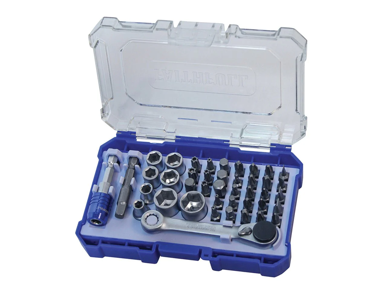 Faithfull 42 Piece Screwdriver Bit and Socket Set