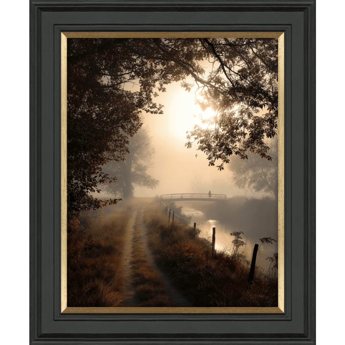 Falling Light II HF Framed Picture - MP142