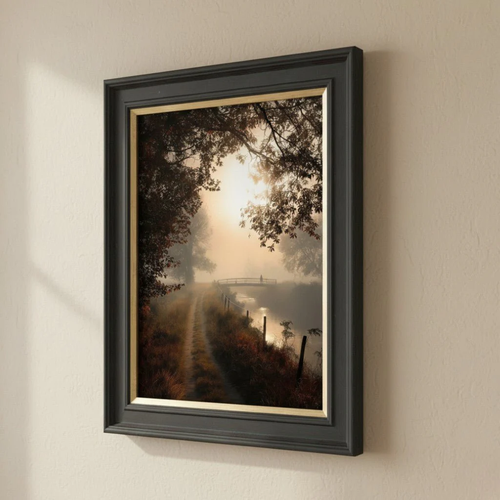 Falling Light II HF Framed Picture - MP142 - Image 2