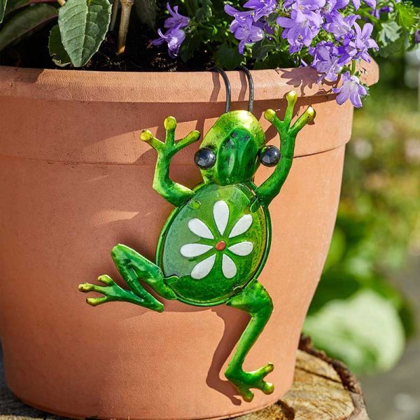 Fancy Frog Pot Hanger - Image 3