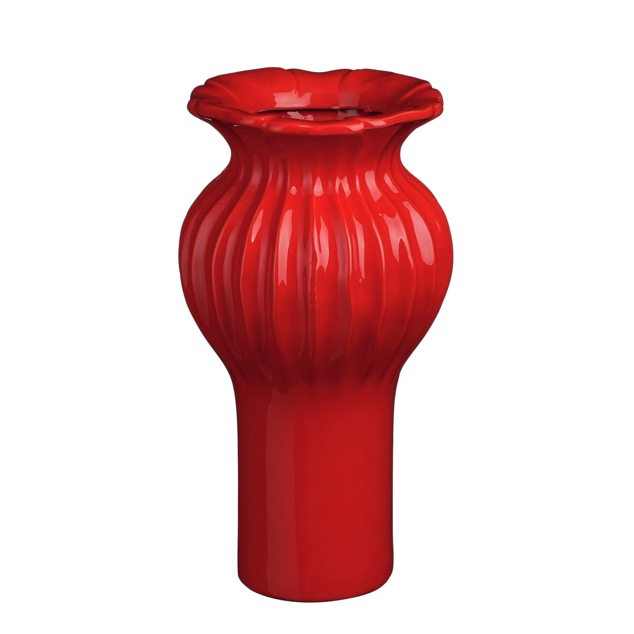 Felipe Red Vase 30 x 16cm