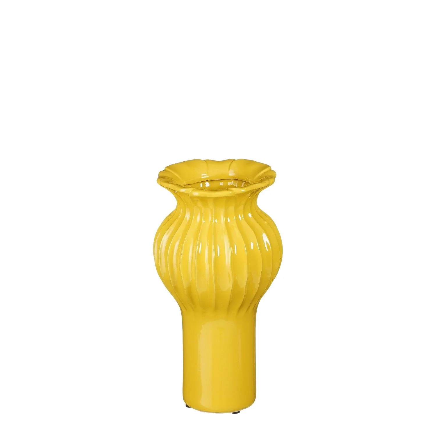 Felipe Yellow Vase 30cm