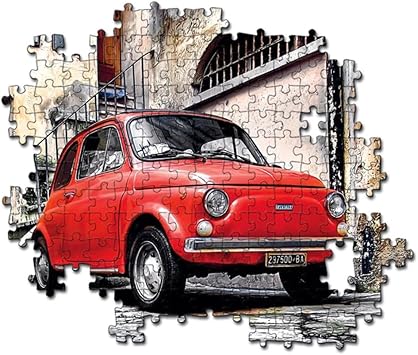 Fiat 500 - 500 Piece Jigsaw Puzzle - Image 2