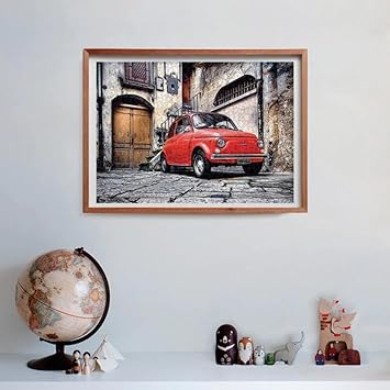 Fiat 500 - 500 Piece Jigsaw Puzzle - Image 3