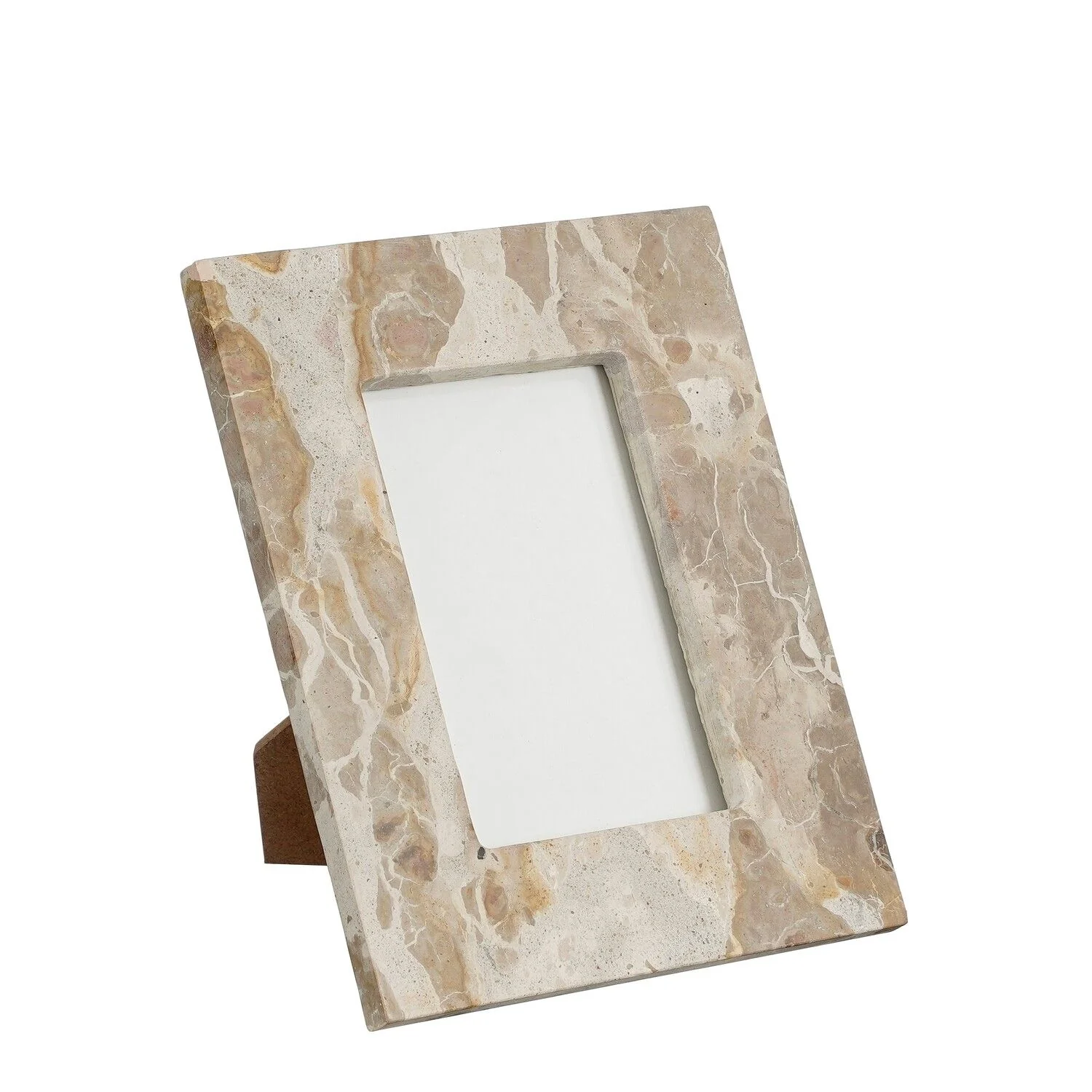 Finnos Marble Picture Frame beige 23 x 18cm