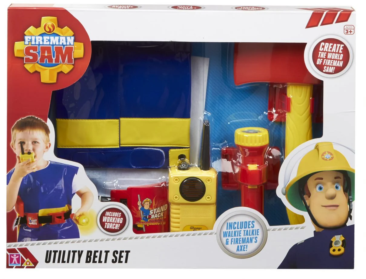 Fireman Sam Utility Belt with Jacket