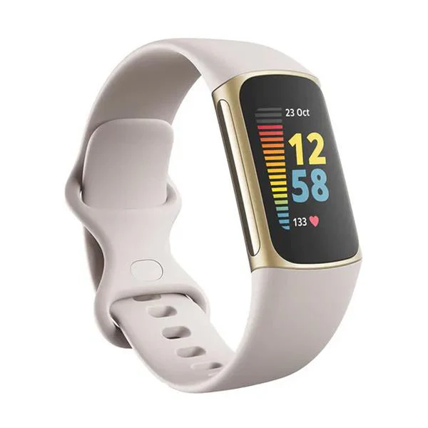 Fitbit Charge 5 Smart Watch White/Gold 79-FB421GLWT