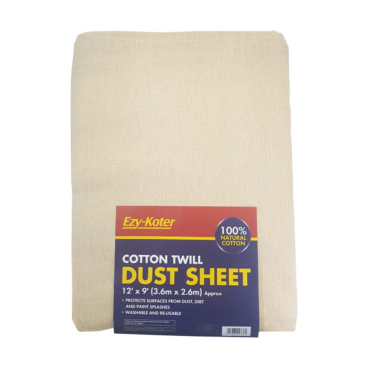 Fleetwood Ezyk Cotton Dust Sheet 12ft X 9ft
