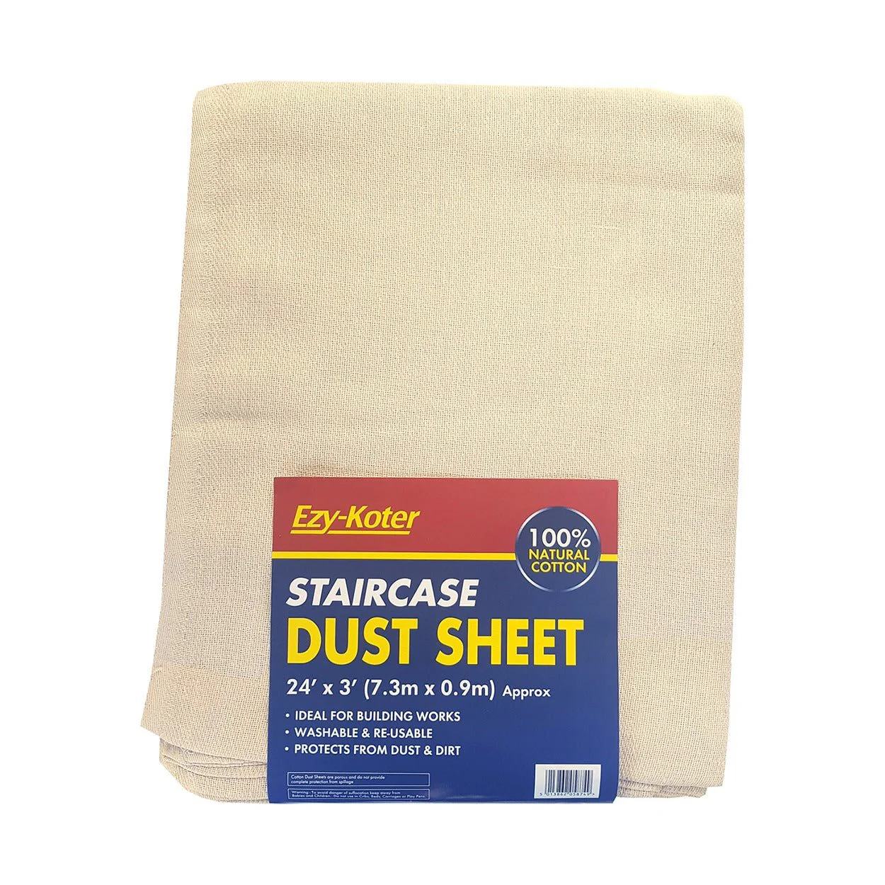 Fleetwood Ezyk Dust Sheet Stair Runner 24ft X 3ft