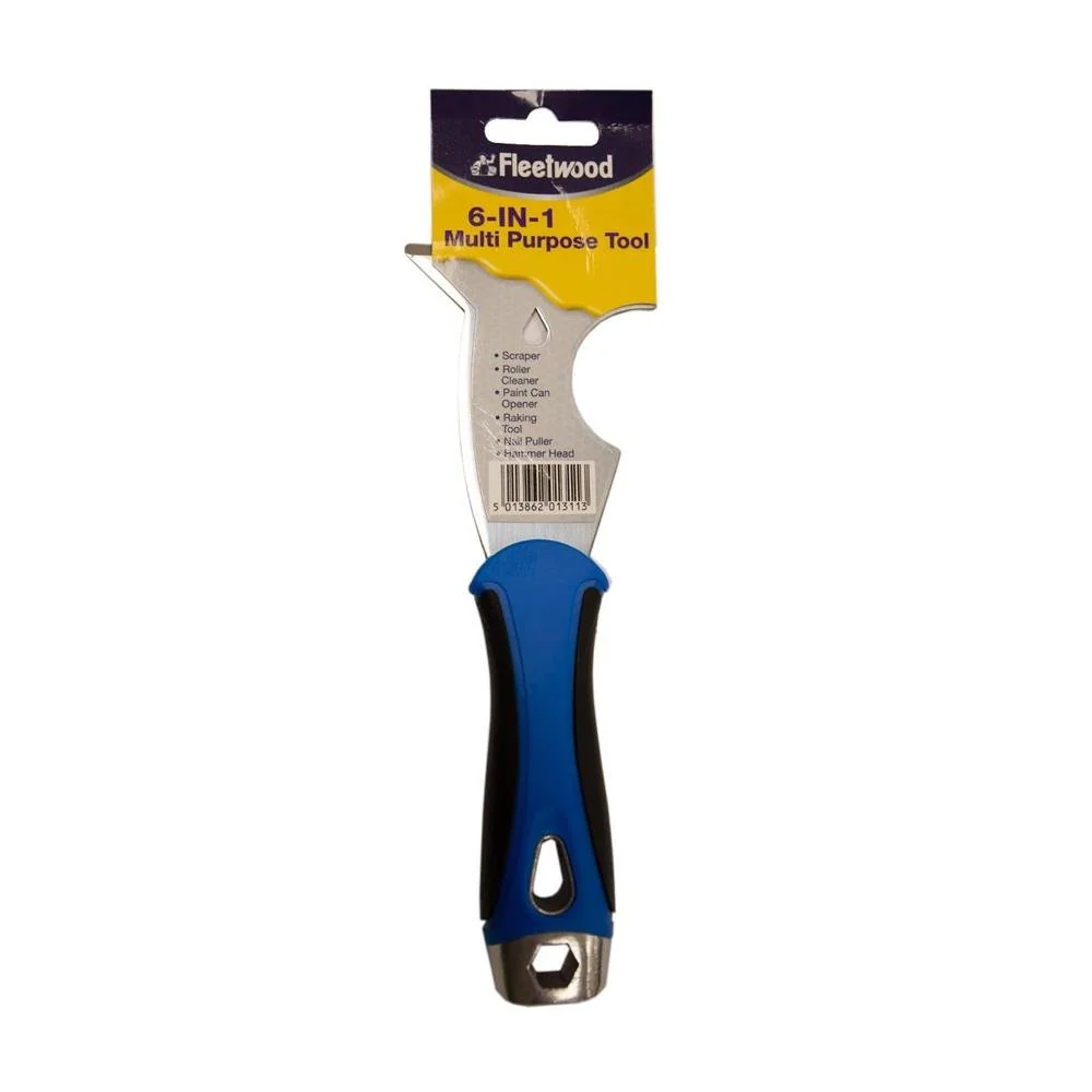 Fleetwood Multi-Purpose 6 In 1 Tool Paint Scraper