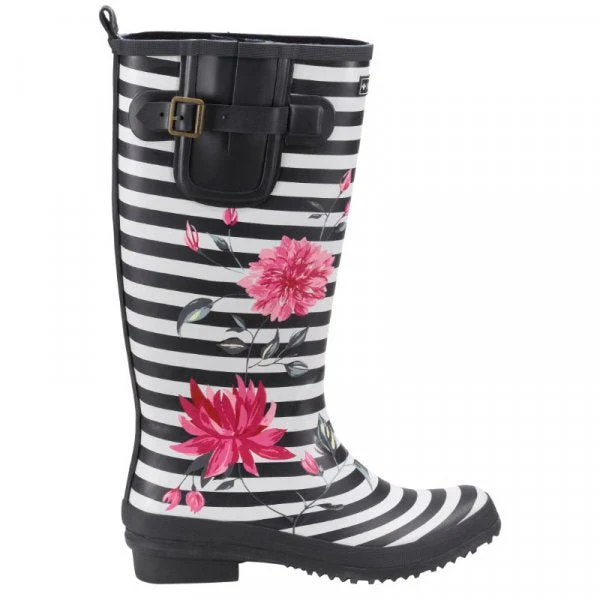 Fleurs Rubber Wellington Boots Size 7 - Image 2
