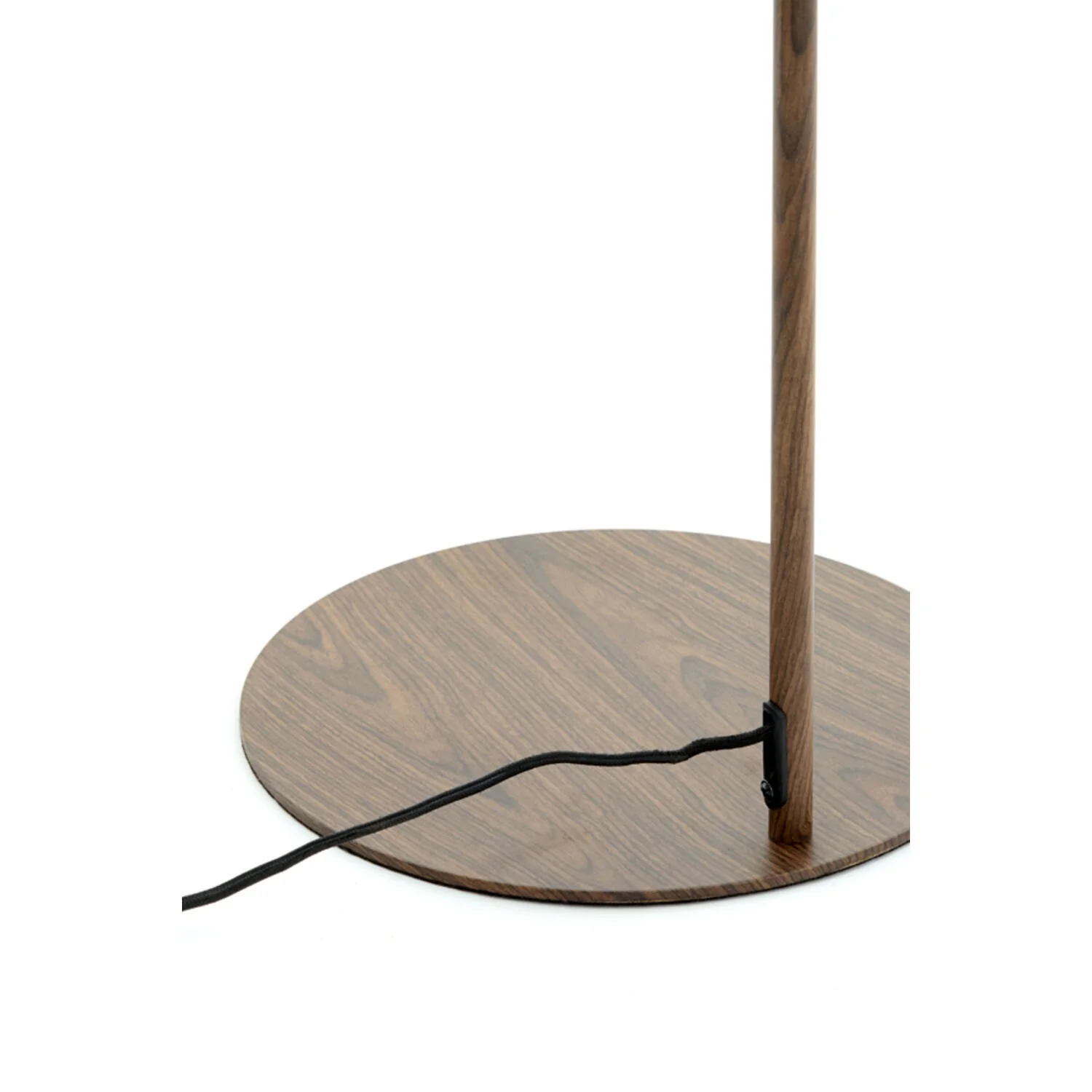 Floor Lamp 33.5 x 28 x 155cm DONIO Wood Print Dark Brown - Image 4
