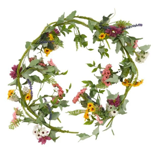 Floral Fantasy Garland 180cm - Image 3