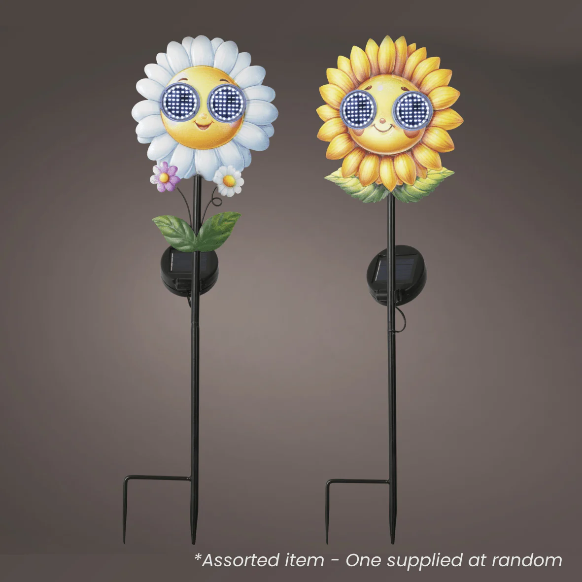 Flower Solar Stake Light Assorted - One Supplied*