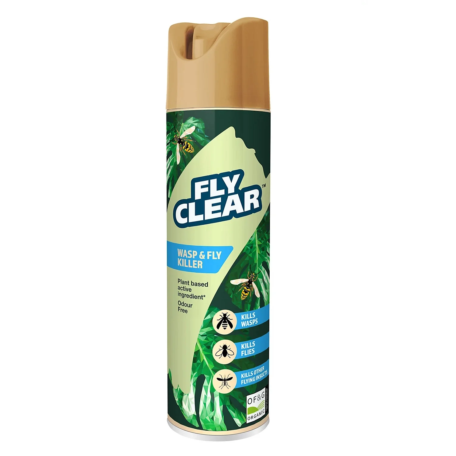 Fly Clear Organic Wasp & Fly Killer 400ml