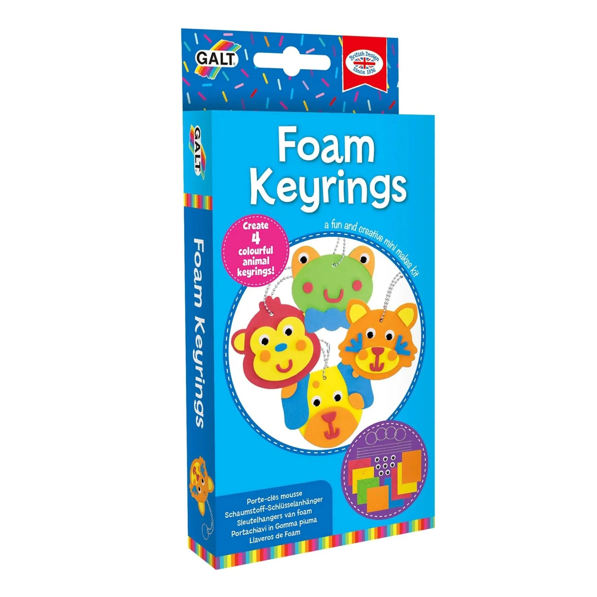 Foam Keyrings