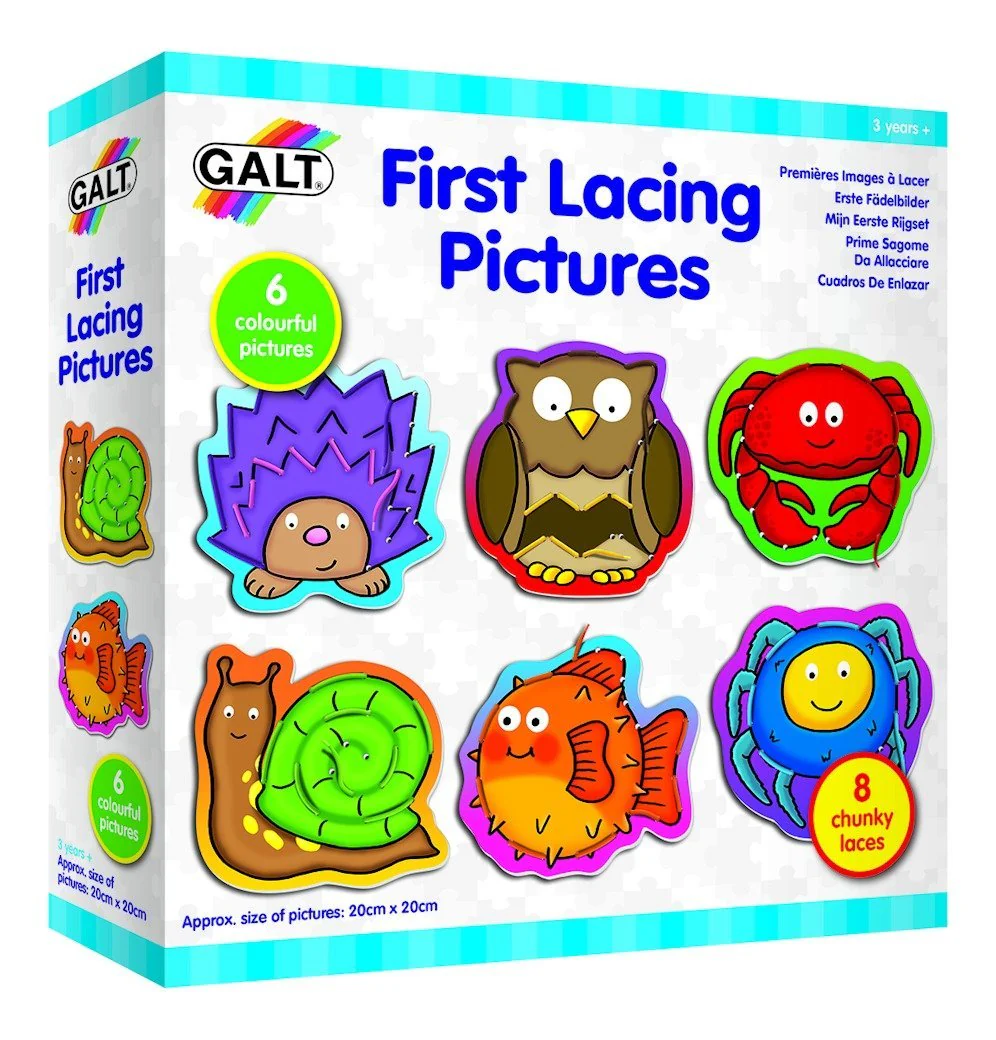 Galt First Lacing Cards