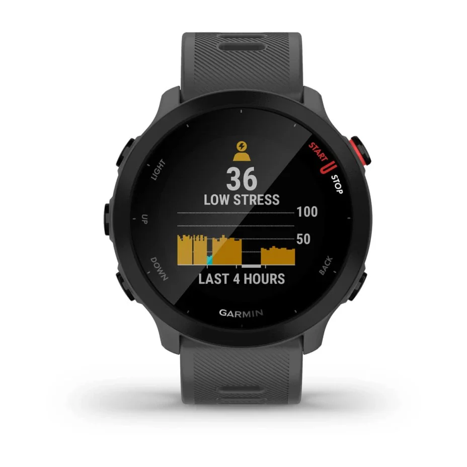 Garmin Forerunner 55 GPS Running Watch – Monterra Grey 010-025620-13 - Image 2