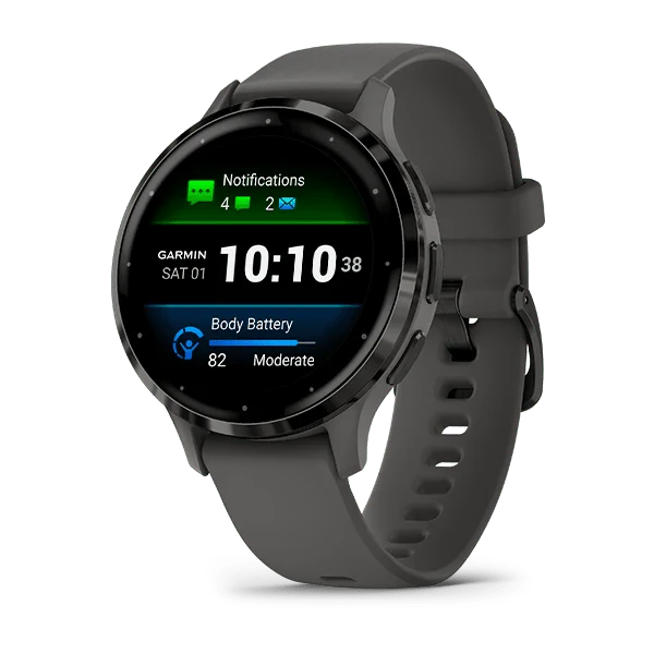 Garmin Venu 3S 41mm Smart Watch – Slate/Pebble Grey | 49-GAR-010-02785-00