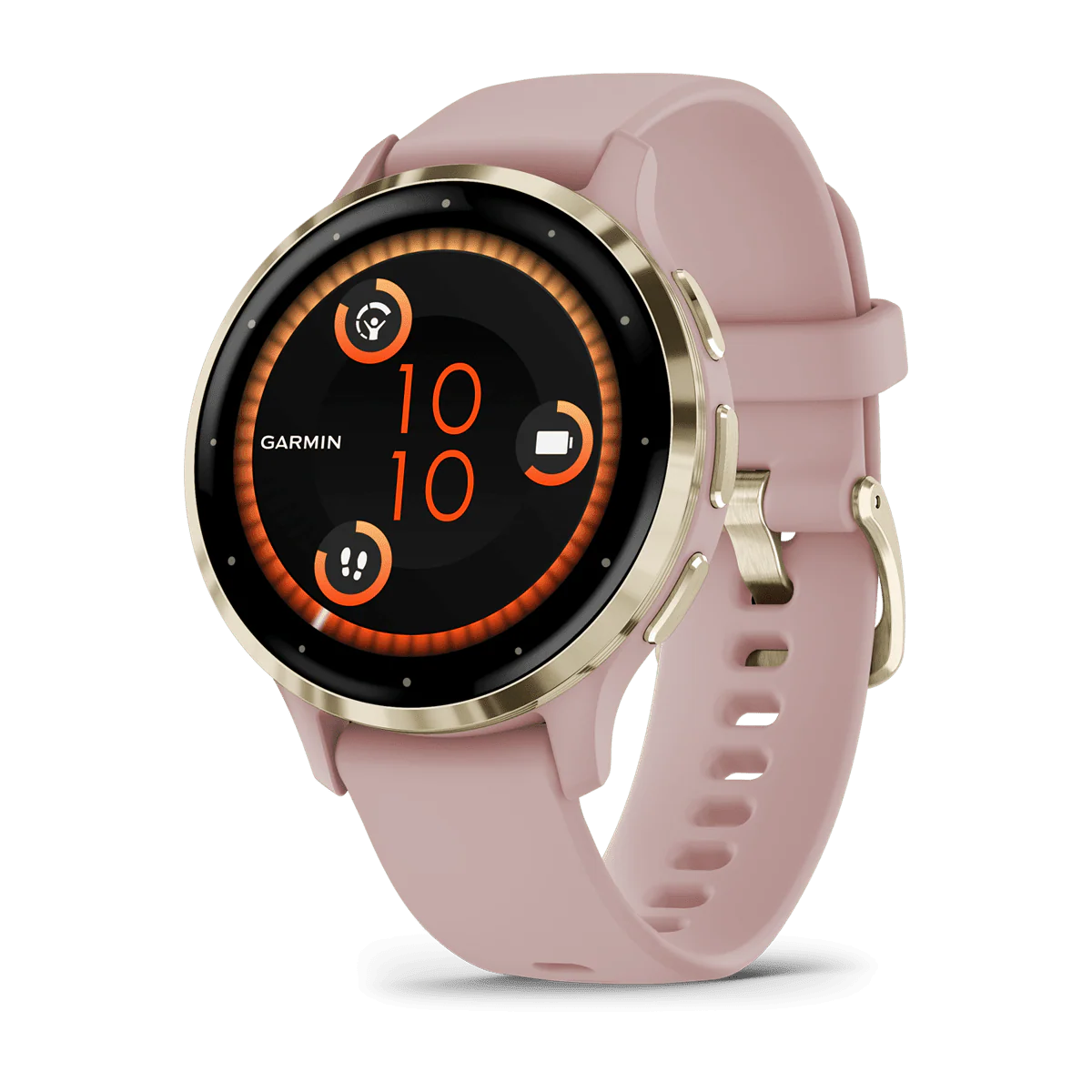 Garmin Venu 3S 41mm Smart Watch – Soft Gold/Rose | 49-GAR-010-02785-03