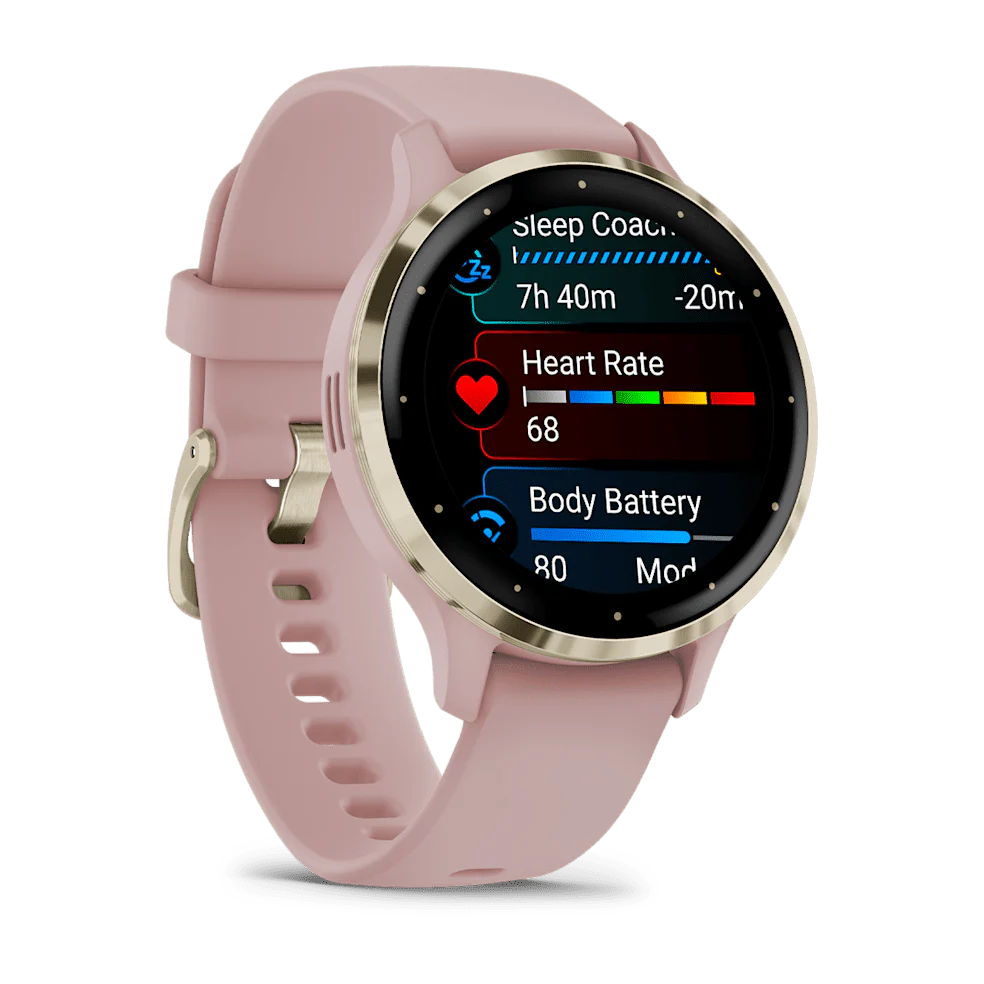 Garmin Venu 3S 41mm Smart Watch – Soft Gold/Rose | 49-GAR-010-02785-03 - Image 3